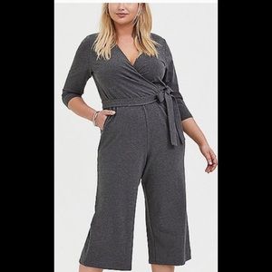 Torrid Culotte Wrap Style Jumper